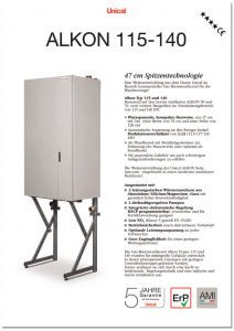 Propekt Gasbrennwertkessel Alkon 115 - 140 Prospekt Alkon 115 - 140