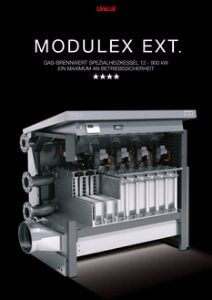 Modulex EXT Broschüre zum Download Titelblatt Modulex EXT Prospekt